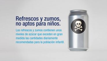 Riesgos del consumo de zumos y refrescos.